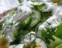 Вкусные салаты из свежих овощей